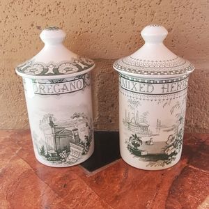 Spode Archive Collection Spice Jar Set